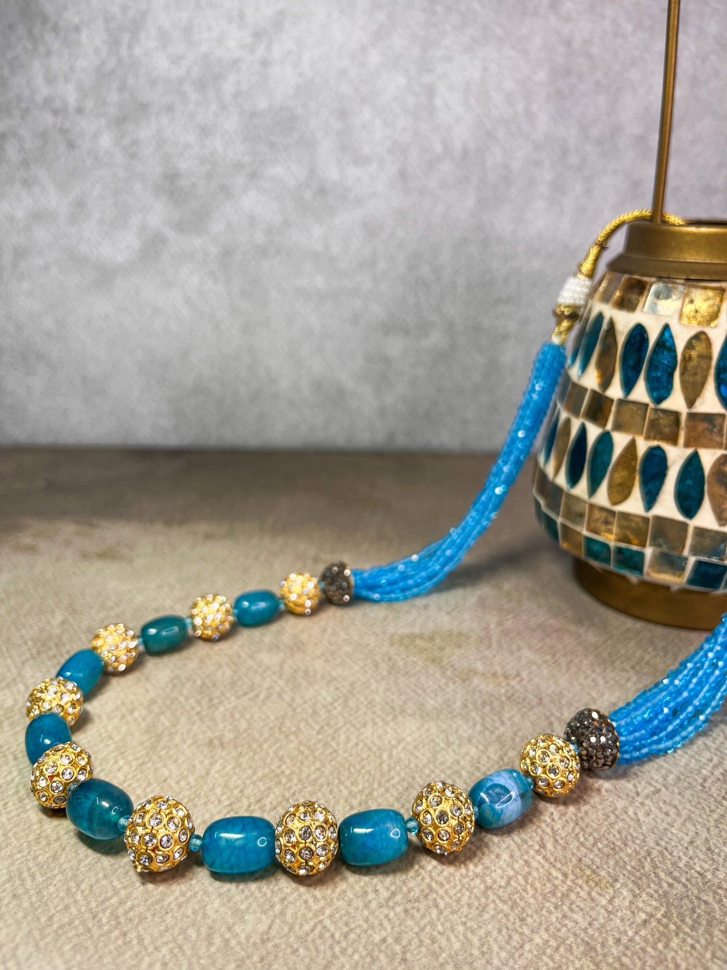 Jaipuri necklace set - Traditional Rajasthani jewellery for women