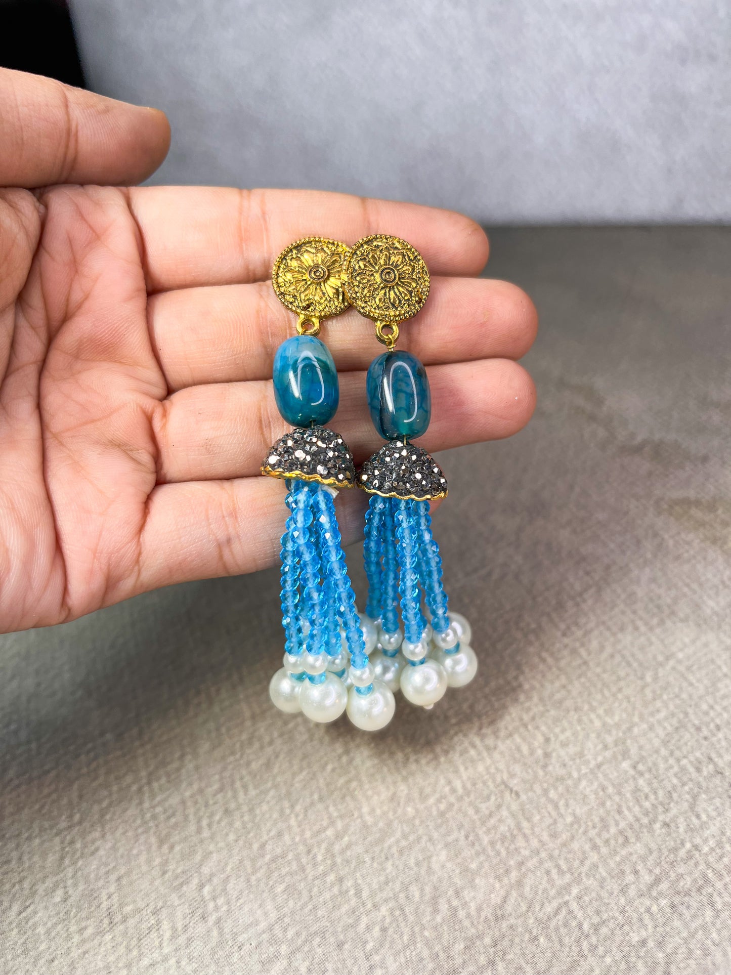 Jaipuri necklace set - Traditional Rajasthani jewellery for women