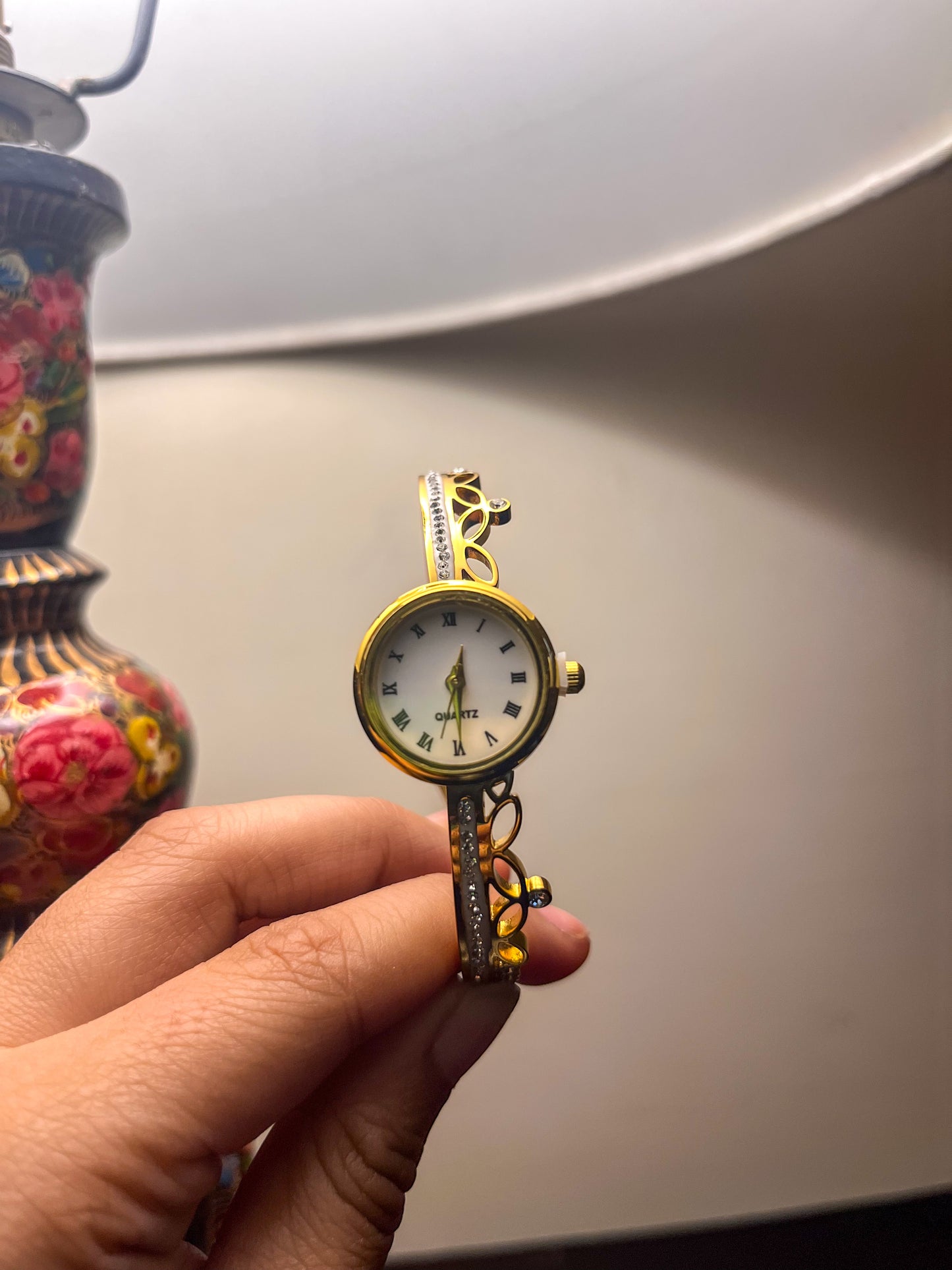 Anti Tarnish Gold Watch Bracelet