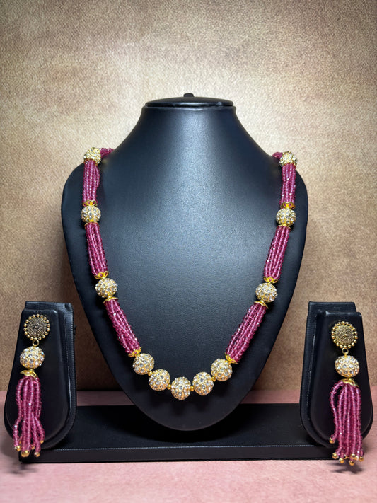 Pink Jaipuri Set