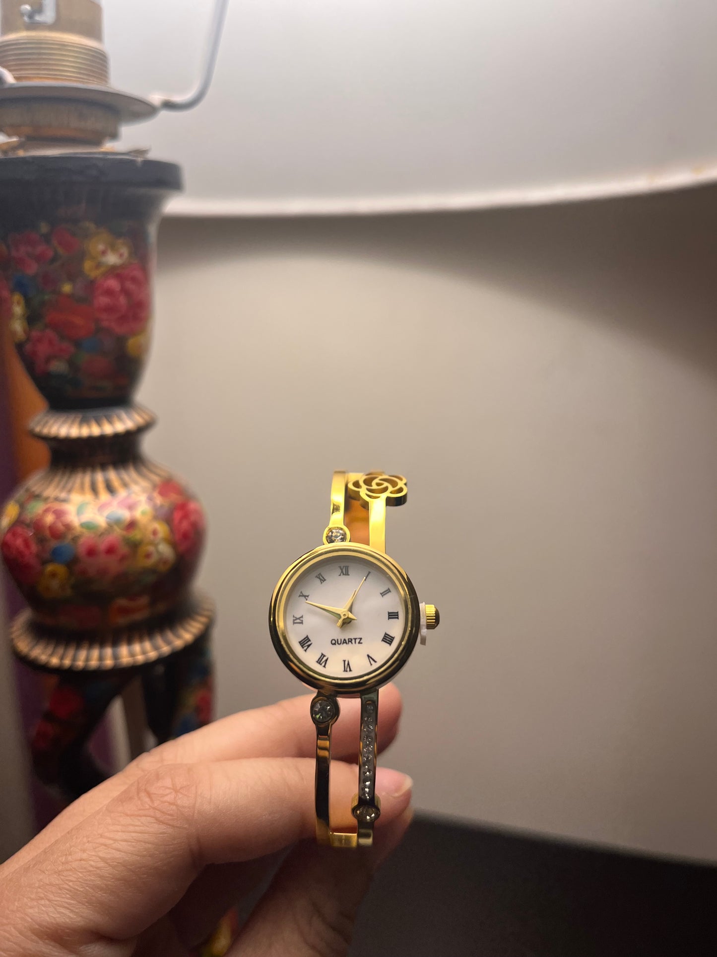 Anti Tarnish Gold Watch Bracelet