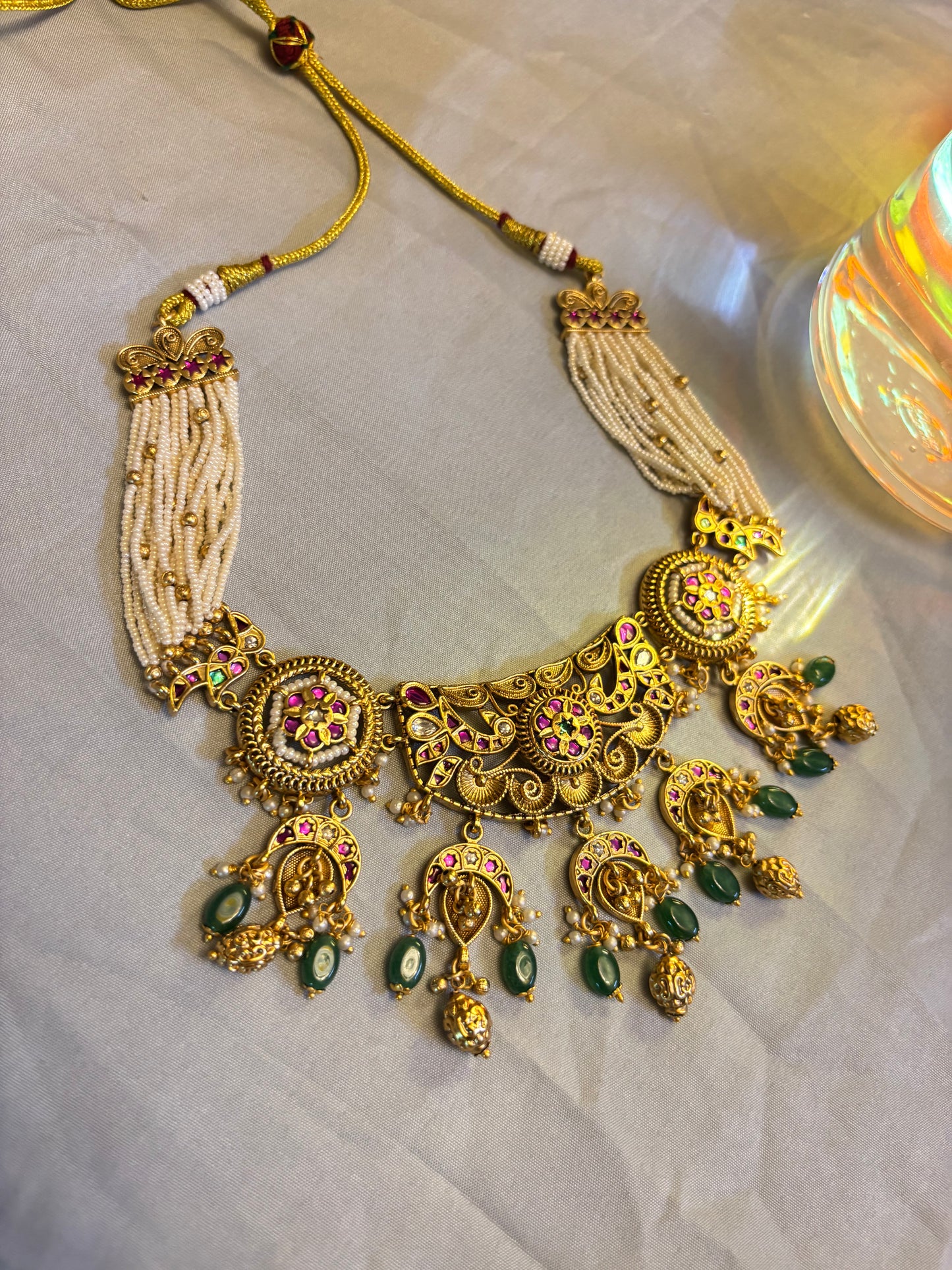 Royal Heritage Kundan Necklace Set